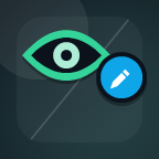 Set Source Visibility icon