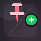 Pin Dock Message icon